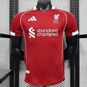 Maillot Liverpool 2025 2026 Version Joueur domicile