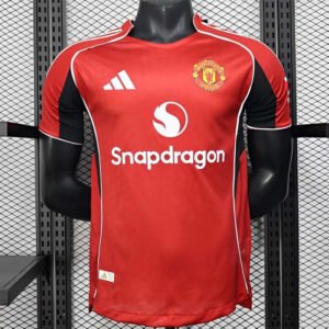 Maillot Manchester United 2025 2026 Version Joueur domicile
