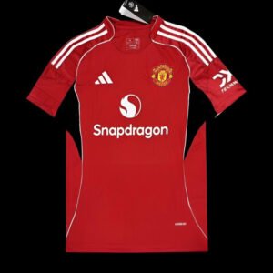 Maillot Manchester United 2025 2026 domicile rouge