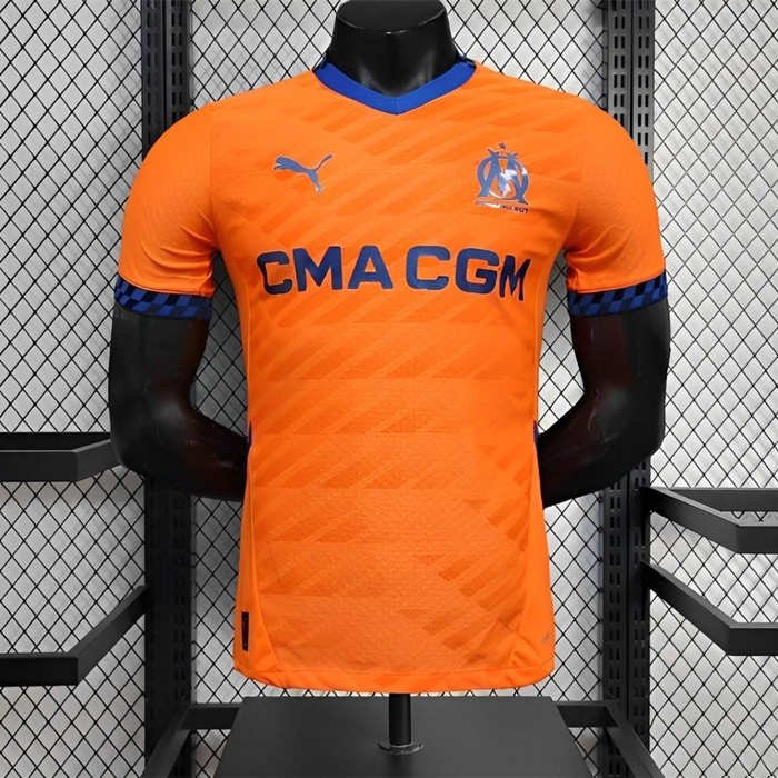 Maillot Marseille 2024 2025 Third Version Joueur orange