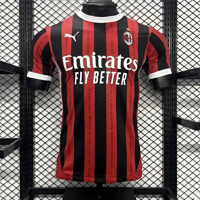 Maillot AC Milan 2024 2025 Version Joueur domicile