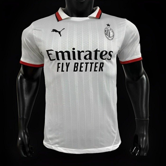 Maillot AC Milan 2024 2025 Version Joueur exterieur