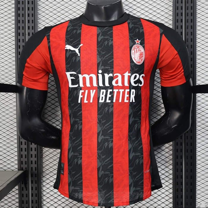 Maillot AC Milan 2025 2026 Version Joueur domicile